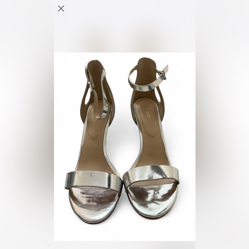 Aldo silver Women's Heels